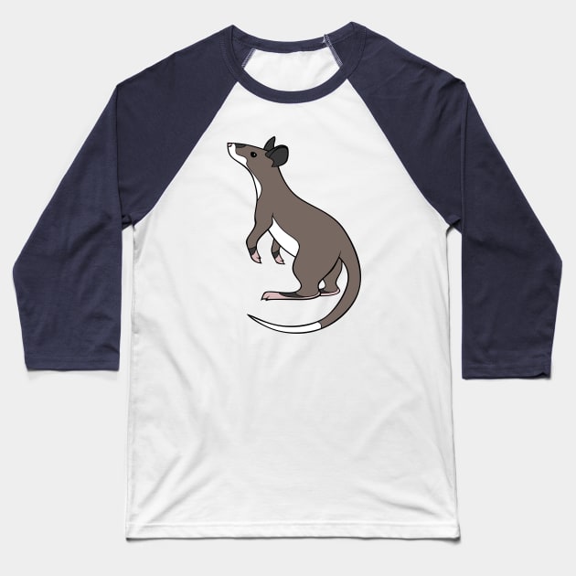 Gambian Pouched Rat Baseball T-Shirt by DeguArts